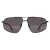Calvin Klein Aviator Heren Mat Donker Gunmetal Donkergrijs CK23126S