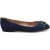 Valentino Garavani Suède ballerine Blauw