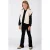 B.Nosy flared flared broek zwart