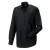 Russell Collectie Heren Lange Mouw Easy Care Oxford Shirt (Zwart)