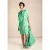 Street One Dames Linnen jurk met print in Groen