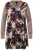 Ulla Popken Tuniek  beige / bruin / lila
