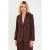 Cache Cache regular fit blazer – donkerbruin