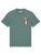 Watapparel Shirt ‘Skateboard’  beige / enziaan / jade groen / cranberry
