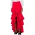 Moschino Crepe Skirt With Ruffles Red