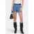 ONLY regular high waist denim short medium blue denim