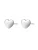 Hey Happiness Oorbellen ‘Love Heart’  zilver