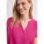 Street One Dames Blouse shirt van mousseline in Pink