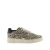 Dames sneakers van gesplitst leer met dierenprint en metaal Victoria Seul