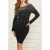 GUESS Marciano By  Kim Pearls Ls Dress Swtr Downey Heather