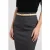 Calvin Klein Round Ck Buckle Smooth Belt Neutral Beige