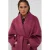 AMAYA Amsterdam kimono jas met ceintuur en wol – roze