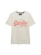 Superdry & Co Shirt  lichtgroen / lichtrood / wit