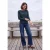 Longsleeve met boothals en strepen