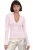 Slim Fit blouse met V-hals en lange mouwen