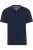 TRIGEMA T-Shirt Henley kraag Marine, Effen
