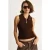 Gebreide Blouse met Knopenluiting