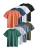Next Shirt  blauw / lichtgrijs / groen / oranje / zwart / wit