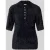 Christian Berg Woman Gebreide pullover met 1/2-mouwen en knoopsluiting
