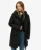 Lange Shell Parka met Capuchon Black