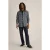 White Stuff Darwen Herringbone Overshirt Grey Multi