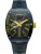 Carlo Colucci Analoog horloge ‘ Donadio ‘  nachtblauw / geel