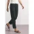 Street One Dames Broek met High Waist en Wide Leg pijpen in een Loose Fit pasvorm in Groen