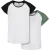 Urban Classics Meisjes contrast raglan t-shirt (set van 2)