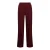 &Co Woman straight leg broek – donkerrood
