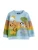 Next Trui  pastelblauw / donkergeel / kiwi / wit