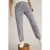 White Stuff Rowena Linen Trouser Navy Print