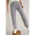 White Stuff Rowena Linen Trouser Navy Print