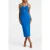 Forever New Nadia Cut Out Midi Blue Pigment