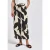 Street One Dames Broek met gedessineerde Wide Legs in Grijs