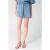 Shoeby wide leg regular waist denim short medium blue denim
