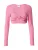 ABOUT YOU x Laura Giurcanu Top ‘Delia’  pink