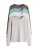 The Set Shirt  cyaan blauw / lichtbruin / donkerbruin / wit