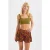 Vierkante Hals Crop Top