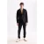 Scotch & Soda Core – Unconstructed Peak Lapel Cool-wool Blazer Black