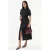 Geveste Midi Overhemdjurk