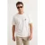 TRENDYOL MAN Heren Wit Geborduurd Kort Oversized T-shirts