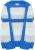 IZIA open vest Dames blauw