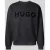 HUGO Comfort fit sweatshirt van puur katoen, model ‘DINEX’