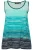 Ulla Popken Top  marine / aqua / cyaan blauw / mintgroen