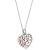 Orphelia ‘Afia’ Dames 925 Sterling Zilveren Ketting met Hangertje – Zilver/Rose ZH-7474