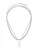 Pull&Bear Ketting ‘STWD’  zilver