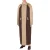 Moschino Reversible Trench Coat In Gabardine And Satin Beige