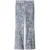 Helena Hart 7308deni 0 flair print deni marine