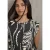 Street One Studio Dames Blousetop met ruches in Zwart