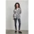 DIDI Kimono Vest Lois Print Sand With Cosmic Flower Print